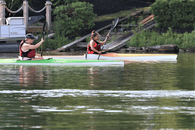 RHCC coached group on water